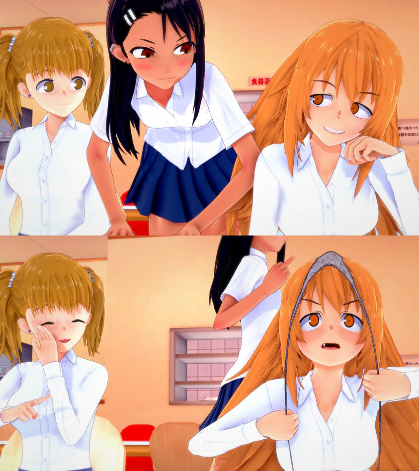 Gamo Maki Wedgie by NegritoWinabago on DeviantArt