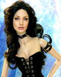 Doll repainted as Angelina by noeling