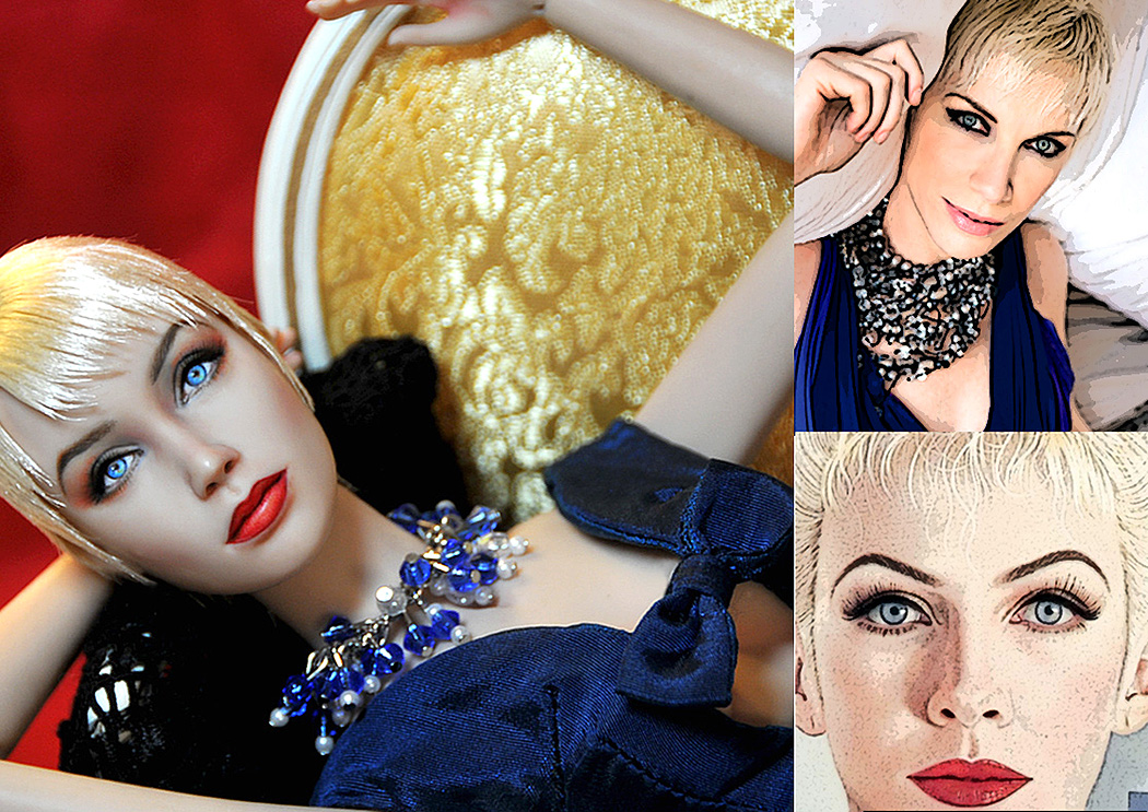 Doll Repaint - Annie Lennox