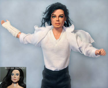 Michael Jackson tribute doll