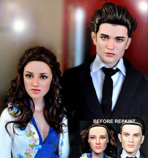 Twilight dolls Bella n Edward