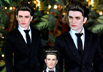 Prom Edward Cullen doll art