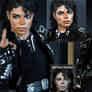 Michael Jackson doll art - BAD