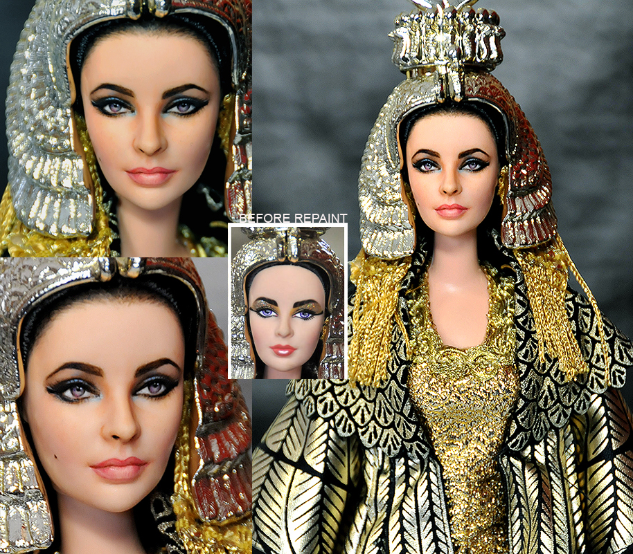 Elizabeth Taylor Tribute Doll by noeling