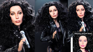 Mattel Cher doll repaint