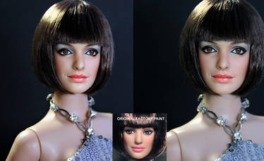 Anne Hathaway as Agent 99 doll