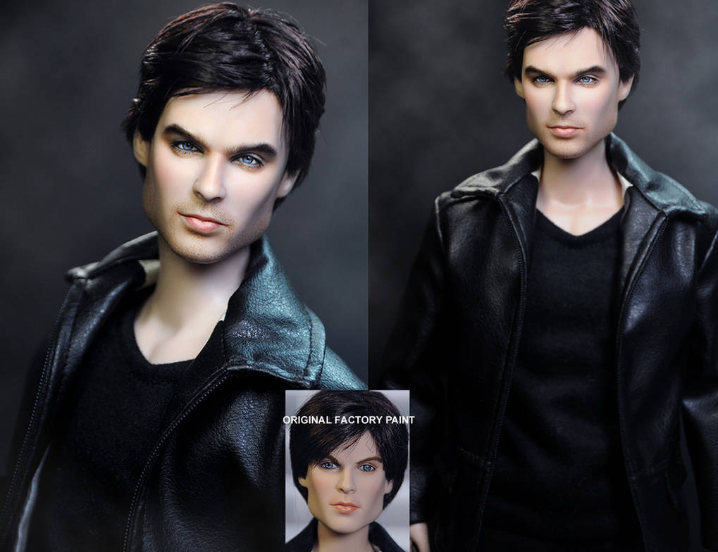 Vampire Diaries Damon doll by noeling on DeviantArt