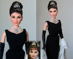 Audrey Hepburn custom doll by noeling