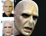 Ralph Fiennes as Voldemort custom doll repaint by noeling