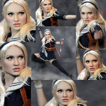 Hot Toys Sucker Punch Babydoll custom repaint