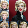 Marilyn Monroe custom doll transformation