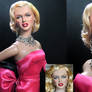 Marilyn Monroe custom doll repaint by Noel Cruz