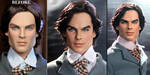 Vampire Diaries Damon1864 custom doll repaint by noeling