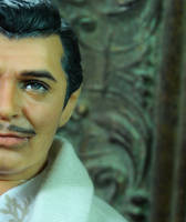 Clark Gable Rhett Butler doll repaint preview