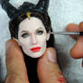 Angelina Jolie Maleficent coronation doll - WIP
