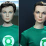 custom repaint Big Bang Theory Sheldon Cooper doll