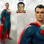 Henry Cavill Superman custom doll / figure repaint