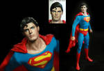 Hot Toys Superman Christopher Reeve figure repaint