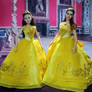 Before and After Doll Repaint Emma Watson as Belle