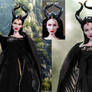 Doll Repaint Angelina Jolie Maleficent Disney