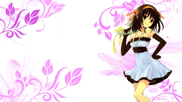 Suzumiya Haruhi Wallpaper - Sommer Dress