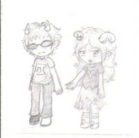 aradia and sollux