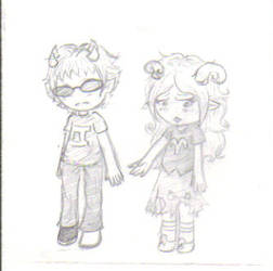 aradia and sollux