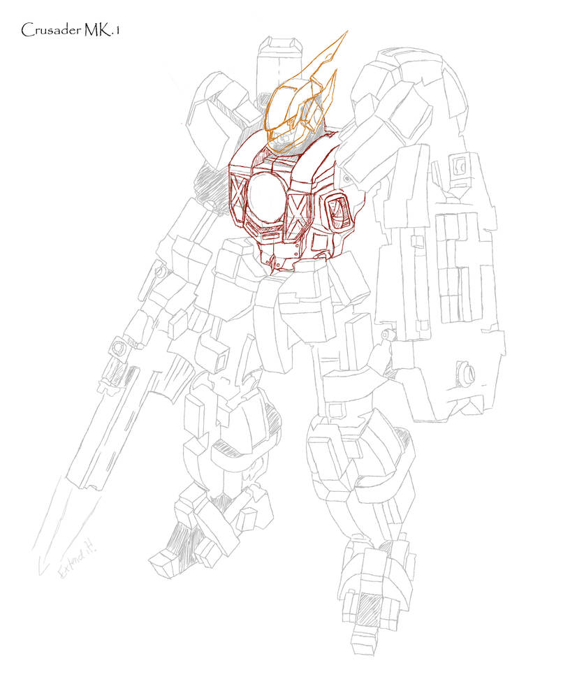 Mech Project Mech Project Progress 1 by KillJoy1310 on DeviantArt