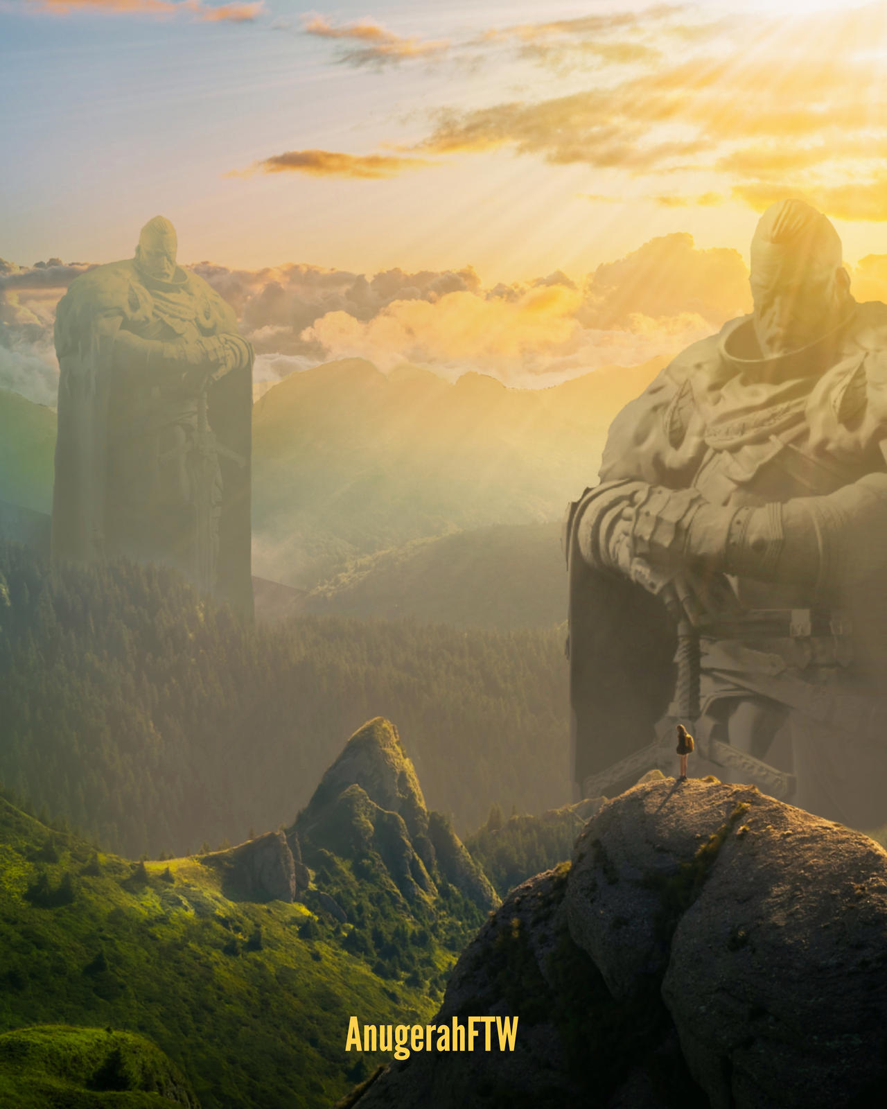 Statues Deviantart GIANT STATUES by AnugerahFTW on DeviantArt