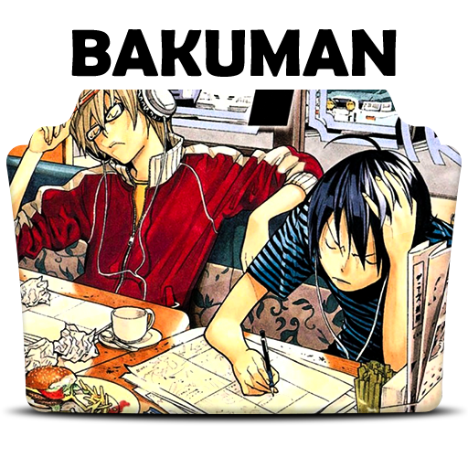 Bakuman Anime Folder Icon By Silenttush On Deviantart