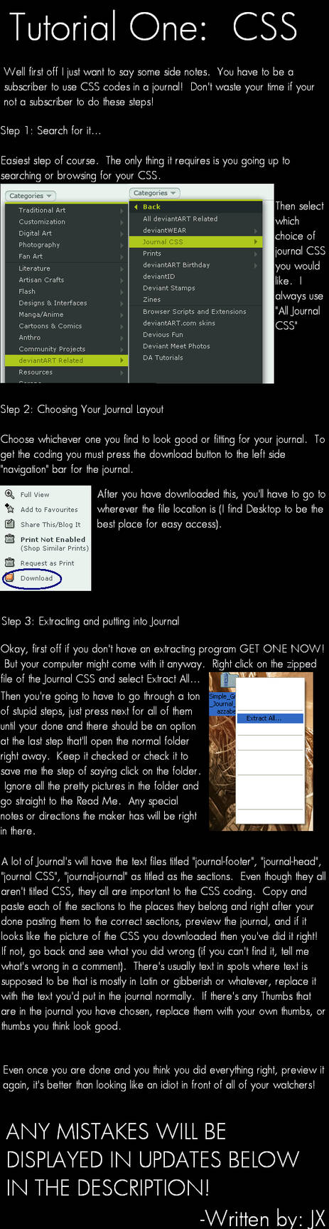 Tutorial 1 - JOURNAL CSS by Jeriko-X on DeviantArt
