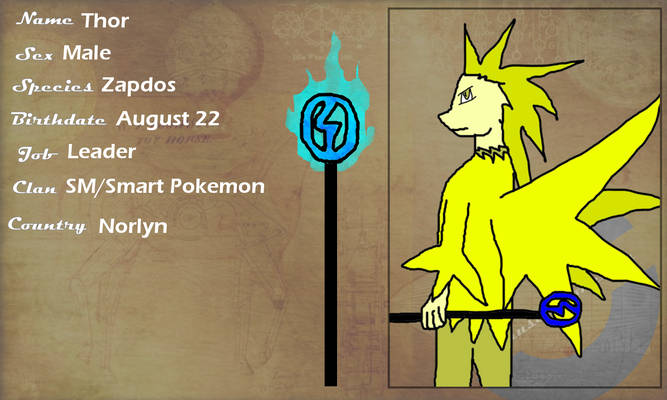 WP: Thor The Zapdos