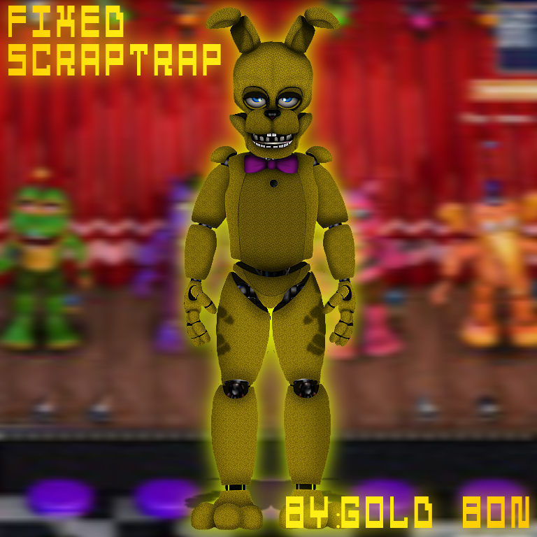 Fixed nightmare fredbear by SpringCraft20 on DeviantArt