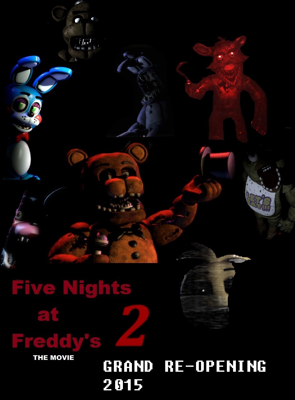 FIVE NIGHTS AT FREDDY'S 2 Video Game Movie Poster by TheDarkRinnegan on  DeviantArt