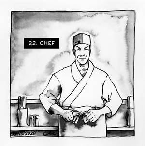 INKtober2020 22 CHEF