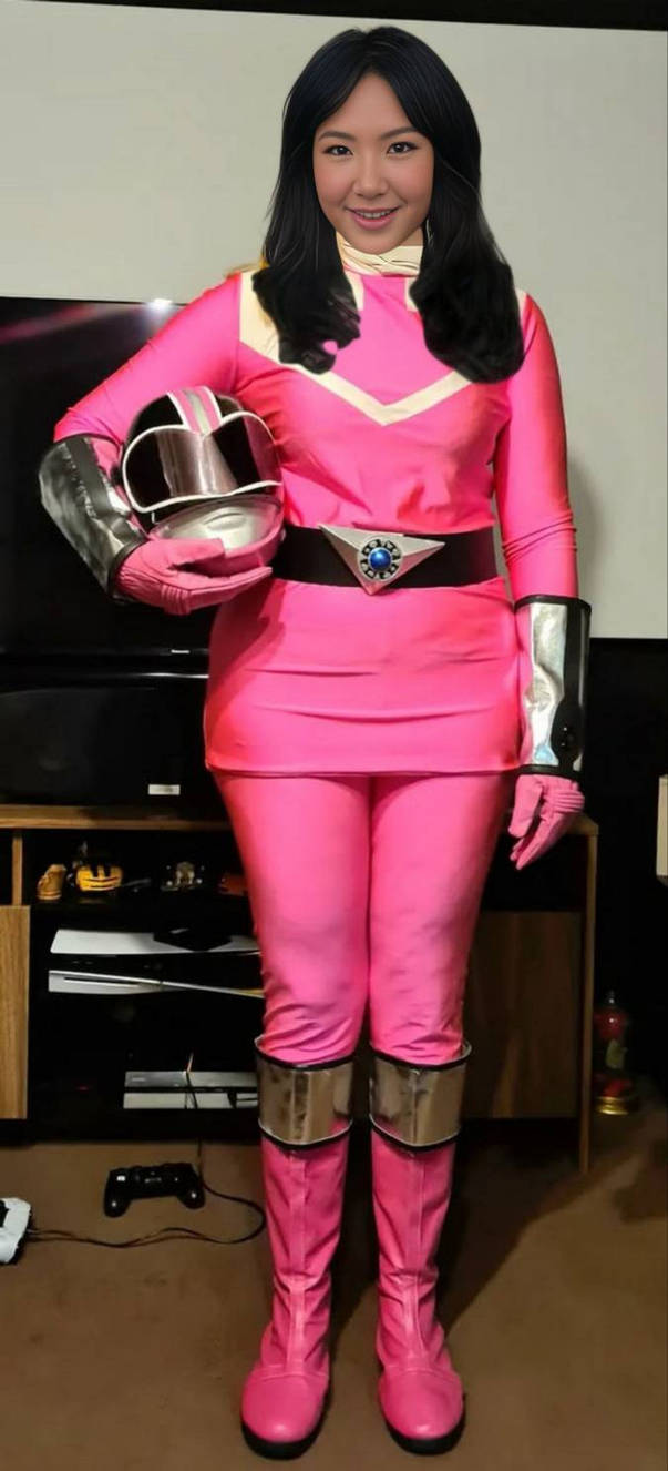 Cherreen Nachjaree as Pink Time Force Ranger by Thanakritaut2005 on ...