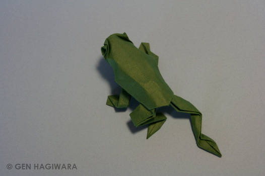 Origami Frog