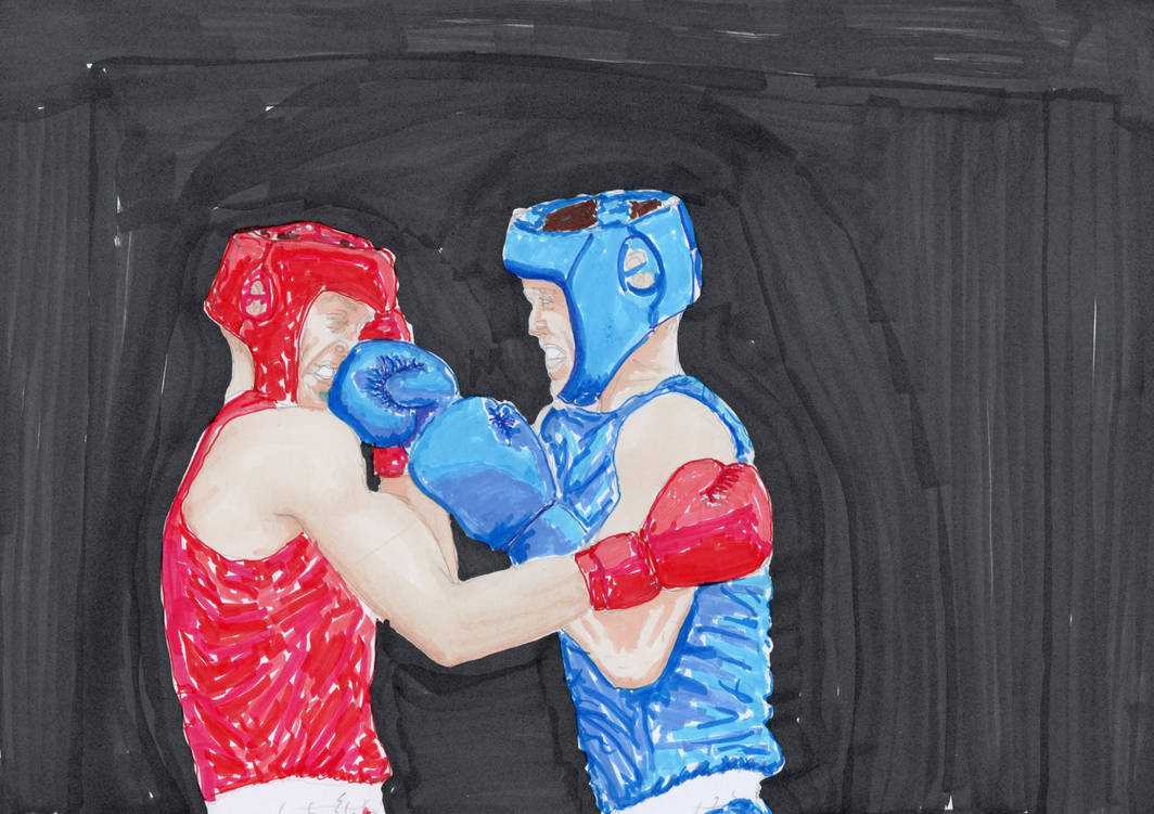 Deviantart International Boxing Boxing fight by Saverio87 on DeviantArt