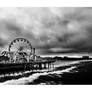 Storm over Santa Monica