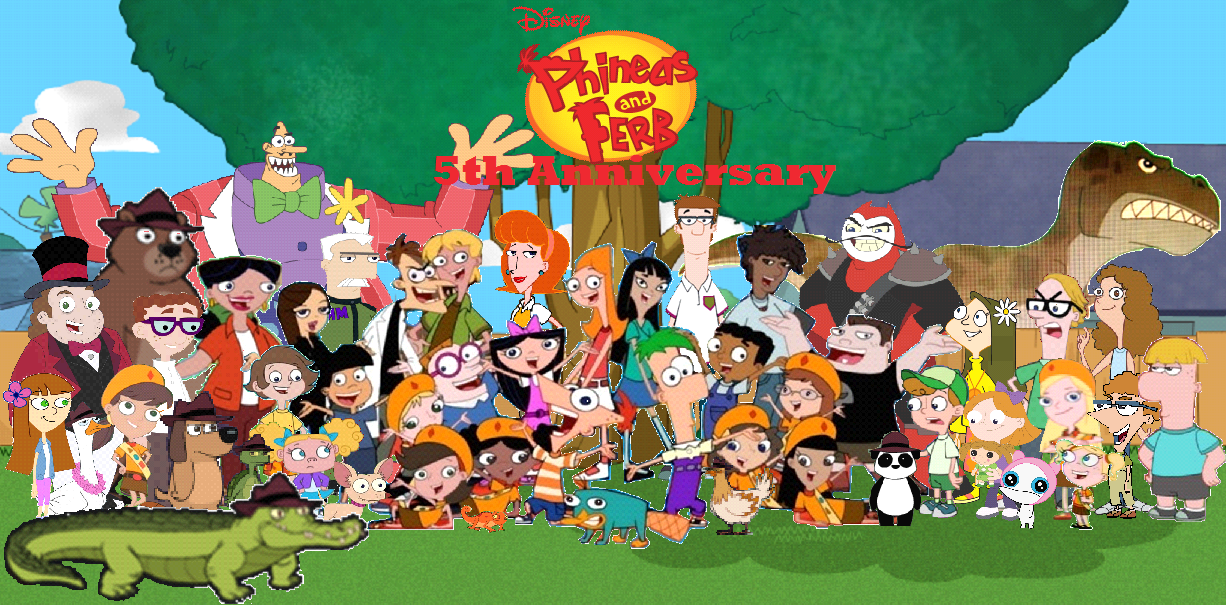 Phineas and Ferb 5th Anniversary