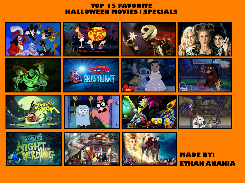 Kids Shows Halloween Specials Tier List Maker by Perro2017 on DeviantArt