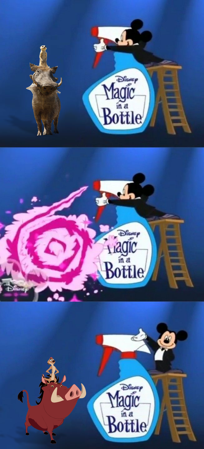 Mickey Disneyfied Timon and Pumbaa by Disneydude94 on DeviantArt