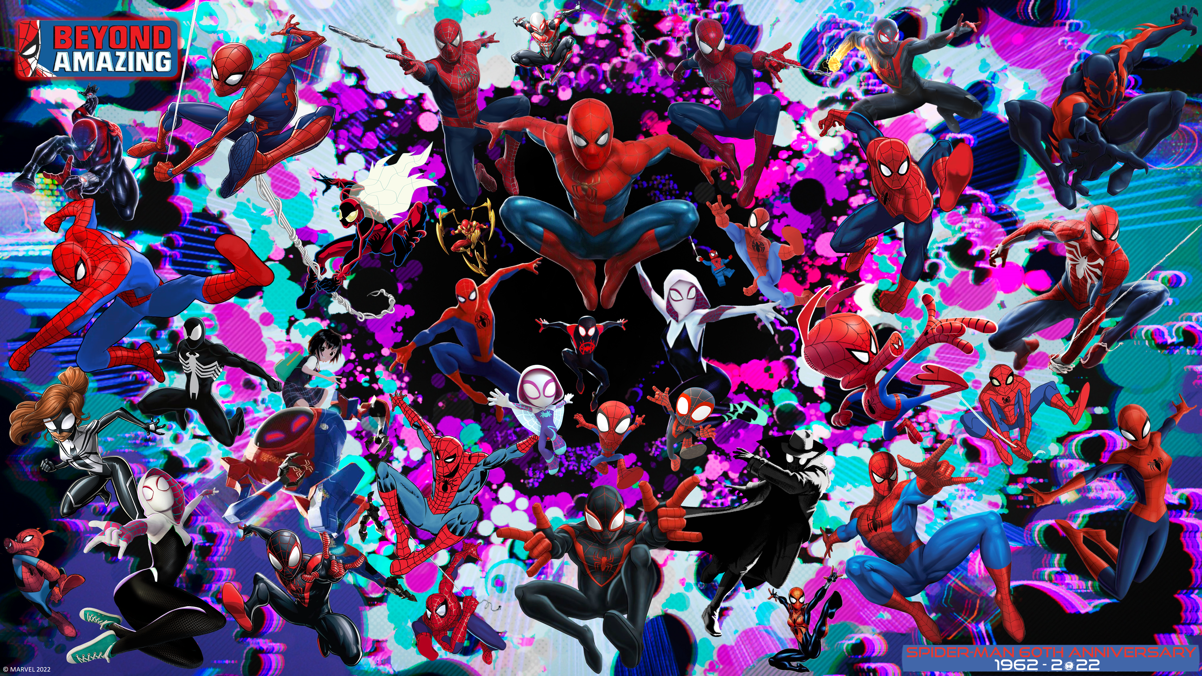 Spiderman across the spider verse poster by artoflegion56 on DeviantArt