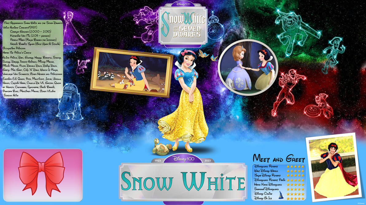 Wonder Snowfall Disney 100 Years of Wonder - Snow White by Disneydude94 on DeviantArt