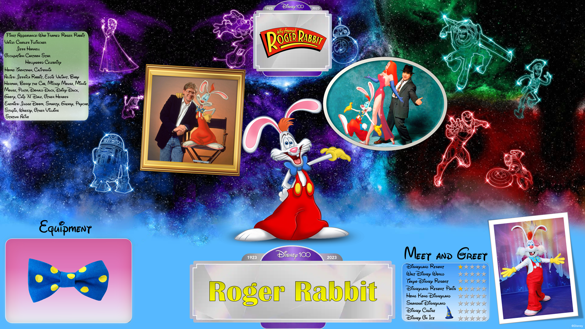 Roger Rabbit Ad Disney 100 Years of Wonder - Roger Rabbit by Disneydude94 on DeviantArt