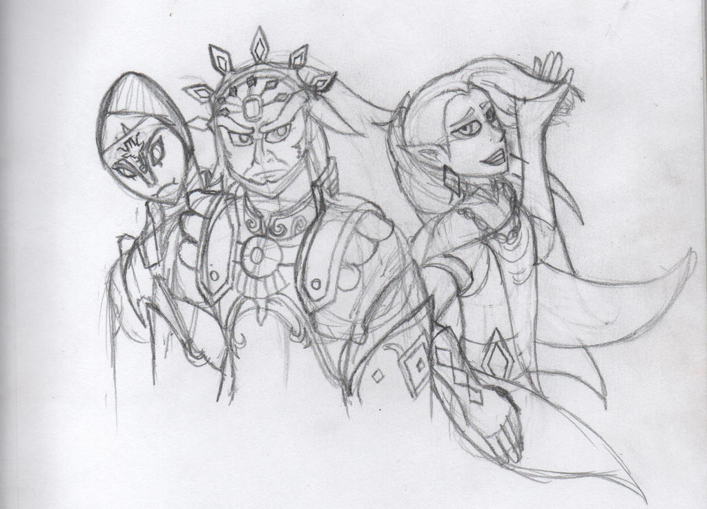 hyrule warrrior villians by luverofanime3 on DeviantArt