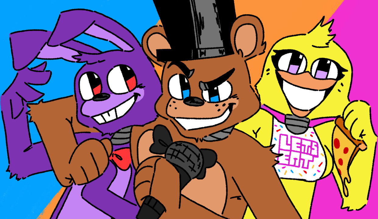 Five Night's at Freddy's 2 (1) (2014) by ReginaldMaster on DeviantArt