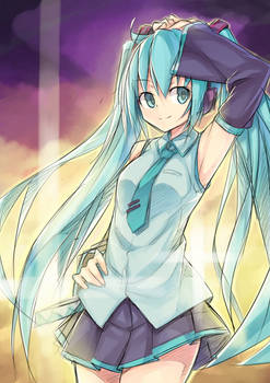 Hatsune Miku ~Sunset~