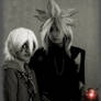 Thief King Bakura + Yami Marik