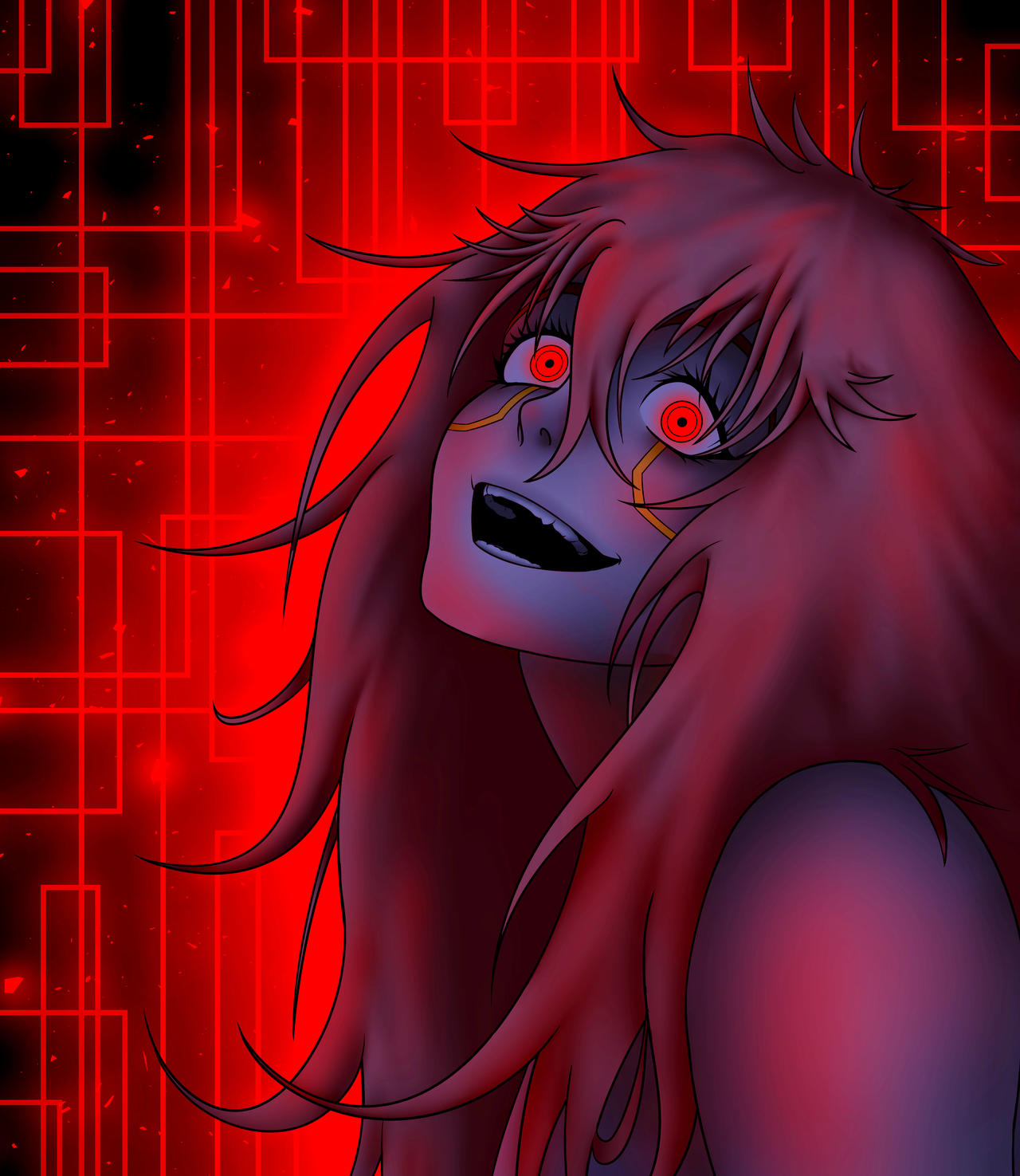 Cyberpunk 2077 : I am a netrunner by MameMomo-chan on DeviantArt